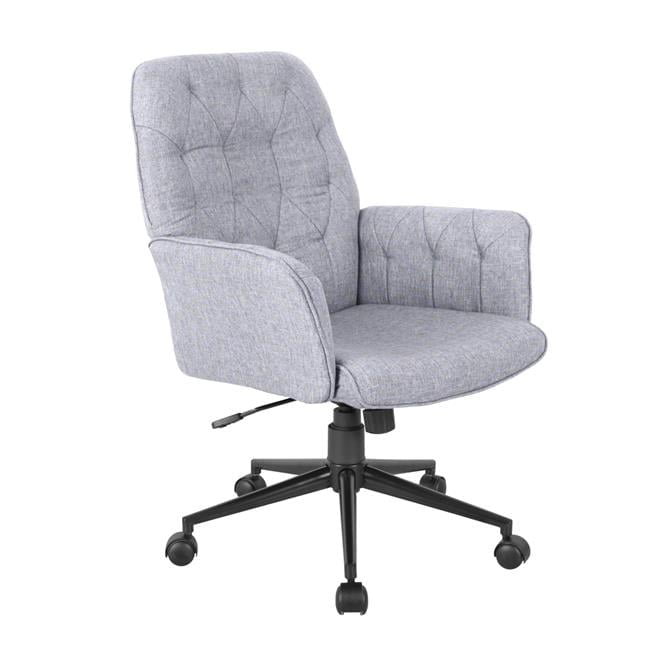 modern upholstered tufted office chair product