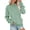 Green, variant on MOSHU Casual Womens Sweatshirts Crewneck Long Sleeve Tops Oversized Pullover Sweatshirt for Women