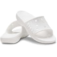 thumbnail image 2 of Crocs Unisex Baya II Slides Sandal, White, 9 US Men, 2 of 3