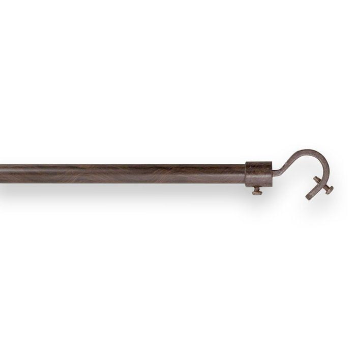 Round Hook Adjustable AddARod Curtain Rod