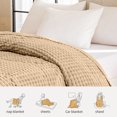 thumbnail image 4 of Tyidzon Bedding Imitation Rabbit Fleece Blanket Double Layer Thickened Solid Color Face Blanket Office Nap Blanket, 4 of 6