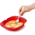 thumbnail image 4 of Omelet Maker, Omelette Maker Microwave Omelette Maker Silicone Omelette Tool Non Stick Roll Baking Pan Swewared Red, 4 of 5