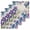 Beige, variant on Blue Purple Flowers Kitchen Dish Towels for Drying Dishes Set of 4, Spring Seasonal Botanical Florals Waffle Weave Microfiber Hand Tea Bathroom Towels Quick Dry & Absorbent Towel 12x12