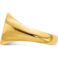 thumbnail image 3 of 10K Yellow Gold 10Ky 12.0X13.5Mm Open Back Men's Signet Ringsize 10 (Width 4 To 12.5) - Jbsp, 3 of 5