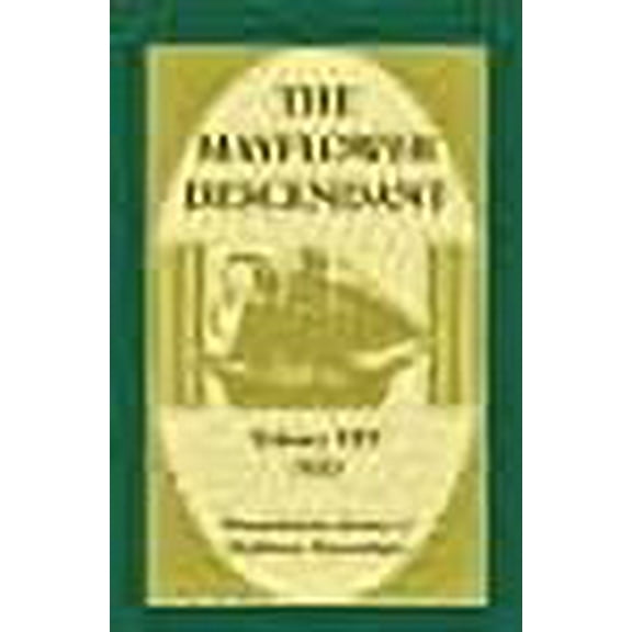 The Mayflower Descendant, Volume 25, 1923