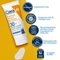 CeraVe Hydrating Mineral Face Sunscreen Lotion SPF 30, 2.5 fl oz