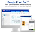 thumbnail image 4 of Avery File Folder Labels with TrueBlock Technology, Permanent Adhesive, 2/3" x 3-7/16", Laser/Inkjet, 4-Pack, 150 Labels Total (08593), 4 of 8