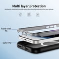 thumbnail image 3 of Dteck for iPhone 14 Pro Case with Camera Stand, Military-Grade Drop Protection Magnetic Phone Case Compatible with MagSafe Accessories, Frosted Black, 3 of 8