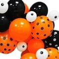 thumbnail image 4 of Paquete de 120 Globos de látex Sunnimix Globos de Halloween confeti Decoración, 4 of 7