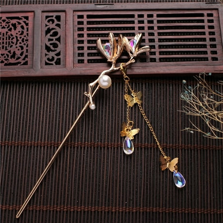 

Hair Stick Hair Chopsticks Vintage Tassel Hair Pin Hair Making Accessories for Women Girl New