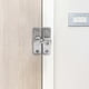 thumbnail image 3 of Pasador de bloqueo de puerta corredera de 90 grados, hebilla de clip de seguridad de aleación de aluminio para puertas, gabinetes, puertas de mascotas, baños, 4 tornillos incluidos, fácil, 3 of 5