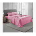 thumbnail image 1 of Juego De Sábanas Matrimonial 100% Microfibra color rosa, 1 of 4