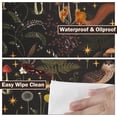 thumbnail image 4 of Witchy Forest Round Fitted Tablecloth with Elastic Edge,Water-Resistant Picnic Gothic Floral Rustic Table Cover for 36"-44" Found Tables Mushroom Flower Moon Stars Animal Table Cloth for Outdoor,Patio, 4 of 6