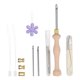 thumbnail image 1 of Kit de Aguja Perforadora de Bordado, Agujas Mágica de Perforación Portátiles, Polivalente Bolígrafo Mágico Para Bordado, para Coser Artesanías Decoración (Conjunto C), 1 of 4