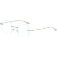 thumbnail image 1 of Glasses, Rimless Glasses for Women, Adults, Computer Gaming, Leisure, 1 of 7