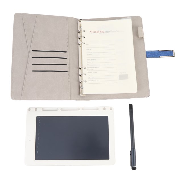 Stylo Intelligent, Ensemble de Tableau d'Écriture à Synchronisation en Temps Réel pour l'Apprentissage, la Prise de Notes et le Dessin, avec Cahier en PU et Tableau d'Écriture pour Téléphones et Tablettes