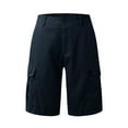 thumbnail image 4 of Laipiong Women's Casual Cargo Shorts Elastic High Waisted Multi Pocket Relaxed Wear Suitable for Summer Activities, 4 of 5