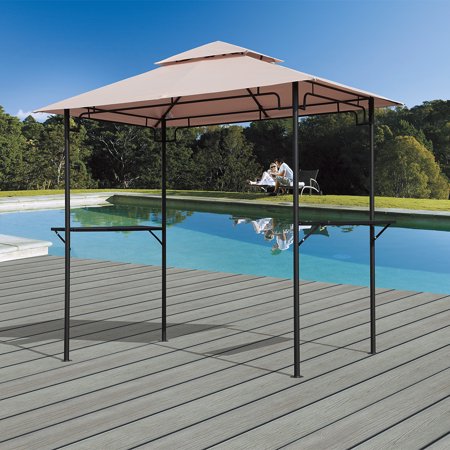 Backyard grill gazebo