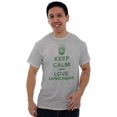thumbnail image 4 of Keep Calm Love Leprechauns St Paddys Men's Graphic T Shirt Tees Brisco Brands M, 4 of 5