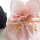 thumbnail image 3 of Cute Bunny Drawstring Makeup Bag Kawayi Cosmetic Bag Silk Rabbit Ears Bags Super Light Portable Travel Bag for Women Girls (Pink), 3 of 4