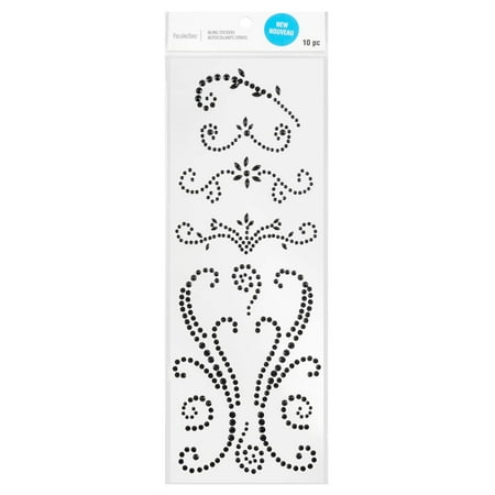 UPC: 0195158496581 | Black Flourish Design Stickers by Recollections™