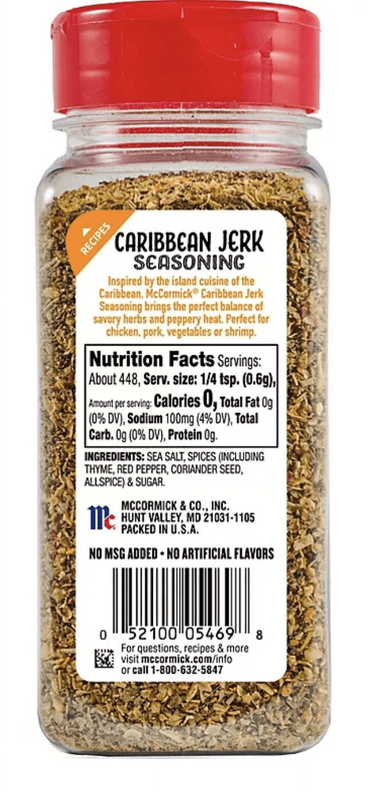 McCormick Caribbean Jerk Seasoning (9.5 oz.)