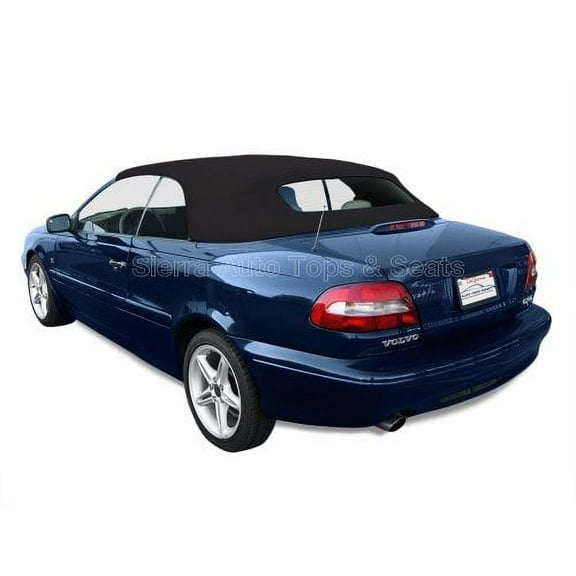 Sierra Auto Tops Convertible Top Replacement for Volvo C70 1998-2006, German A5 Canvas, Black