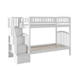 thumbnail image 4 of Atlantic Furniture Lit Superposé Westbrook, Simple/Simple, Blanc, 4 of 8