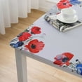 thumbnail image 4 of nygtbtfer Tablecloth, Fitted Table Cover with Elastic for Tables, Botanical Watercolor Table Cloth Outdoor Dinning Party Tablecloths, 4 of 7