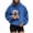 ZZ01-Blue, variant on Hoodie With Dog Pouch, Sweatshirt With Dog Pouch, Oversized Pet Hoodie Carrier Large Pocket Puppy Kitten Dogs Holder,Beige-C,L
