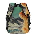 thumbnail image 4 of Easygdp Space Adventurer Cat Mochila Ergonómica Versátil para Laptop - Múltiples Bolsillos, Correas Ajustables, Unisex para Escuela, Viajes y Actividades al Aire Libre-One Size, 4 of 5