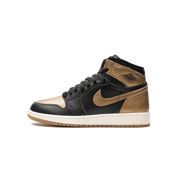 Jordan GRADE SCHOOL Air Jordan 1 GS "Black Metallic Gold" FD1437 071 from Stadium Goods