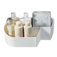 thumbnail image 2 of Punch-free Toilet Rack Wall Mount Cosmetic Storage Organizer Box Large Capacity Bathroom Draining Storage Stand Shelf for Home Hotel Dormitory, 2 of 9