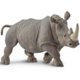 thumbnail image 1 of Figura Safari Ltd., rinoceronte blanco, 12,5 cm, modelo de plástico, modelo de 1 año o más, 1 of 7