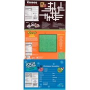 2025 Countdown to Christmas Reese's Pieces, Jolly Rancher, and Kisses Candy Advent Calendars, Pack of 3