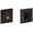 Brass, variant on Baldwin 8254190 Square Solid Brass Single Cylinder Keyed Entry Deadbolt From The Estate