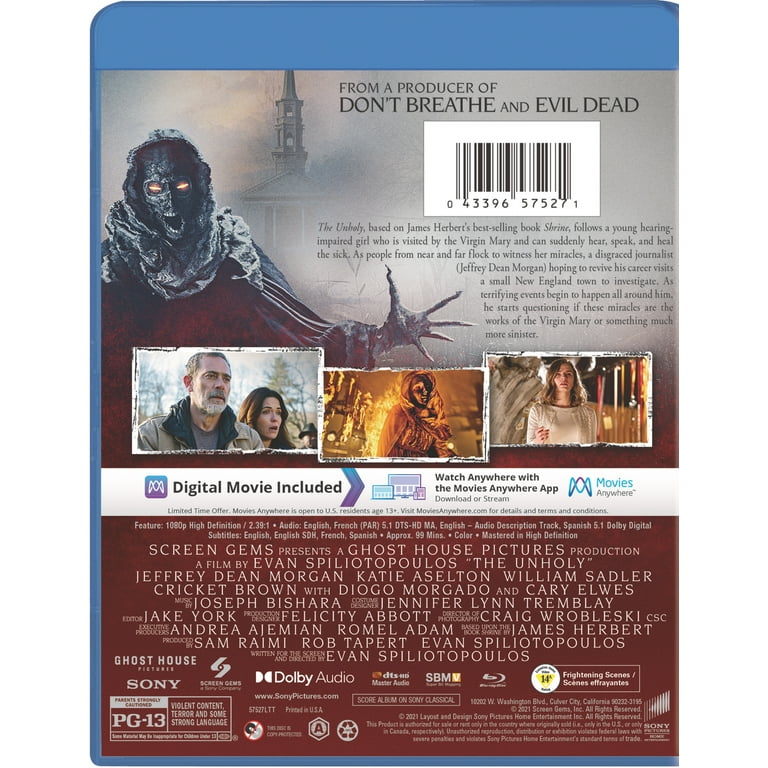 The Unholy (Blu-ray Digital Sony Pictures)