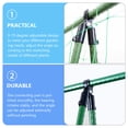 thumbnail image 4 of 10 conectores ajustables tipo A para enrejados de conexión con hebillas para estacas de jardinería., 4 of 6