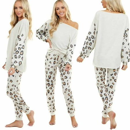 

Tejiojio Fall Clearance Home Leisure Sets For Women 2 Piece Solid Button Up Knit Pajamas Set High Waist Shorts Set