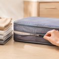 thumbnail image 4 of Travel Packing Organizers, Compression Packing Cubes for Travel, Packing Cubes for Travel Compression, Travel Compression Bags, 3 Pack Gray Expandable Clothing Storage Luggage, 4 of 7