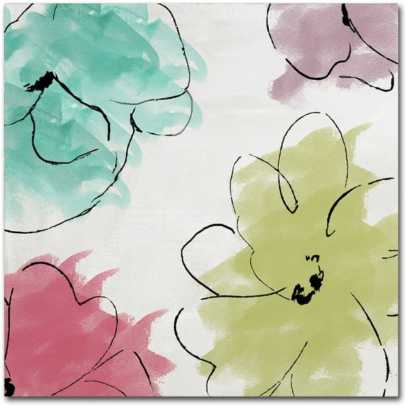 Trademark Fine Art "Kasumi five" Canvas Art by Color Bakery