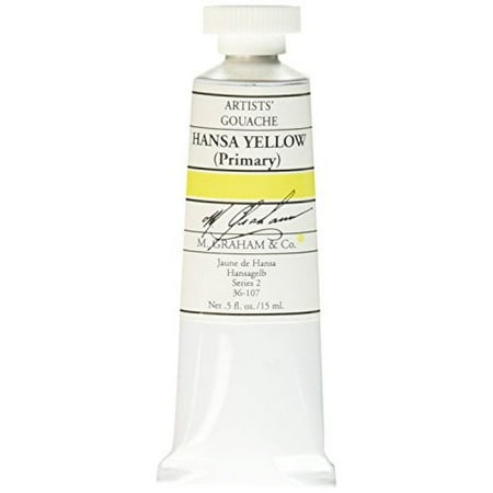 - M.GRAHAM & CO. 36107 M GRAHAM HANSA YELLOW PRIMARY 15ML GOUACHE