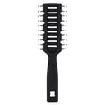 thumbnail image 3 of Peine para el cuidado del cabello, peine antiestático profesional de color negro para salón, cepillo de masaje de respuesta rápida, 3 of 12