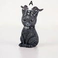 thumbnail image 4 of 3Pcs Magic Cat Sculpture,Gothic Resin Cat Statue for Home Office Garden Lawn Yard Decoration, 4 of 6