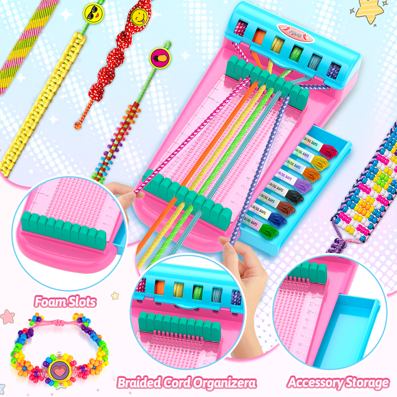 Carsky Friendship Bracelet Maker Kit for Kids photo 6