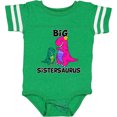 thumbnail image 3 of Inktastic Big Sistersaurus Girls Baby Bodysuit, 3 of 5