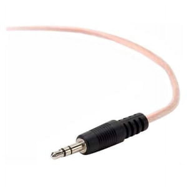 Belkin 3.5mm Mini Stereo Dubbing AV Cable MOQ-6, ST M/M, 6 ft Cord, Black