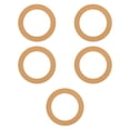 thumbnail image 2 of Xuanheng Air Pump Piston for Air Compressor Upgrade Rubber Piston 5Pcs 550W Yellow, 2 of 8