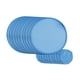 thumbnail image 2 of 10 ventiladores plegables de disco volador de 20 cm de diámetro, redondos, portátiles para decoración de viajes. Azul, 2 of 9