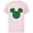 Soft Pink, variant on Disney Mickey Mouse Icon Green and Red Holiday Plaid - Short Sleeve Cotton T-Shirt for Adults - Customized-Black